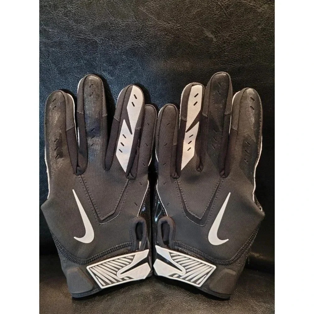 Nike Men's Hydragrip NCAA Vapor Jet 5.0 Football Gloves Size Large - Brand New